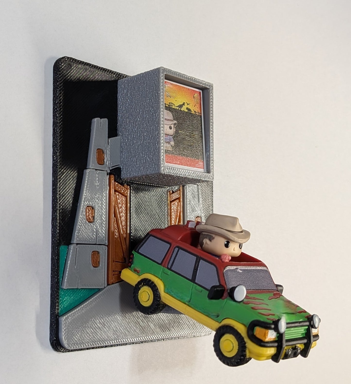 Bitty Rides "Danger Gate" Wall Display