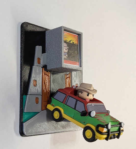 Bitty Rides "Danger Gate" Wall Display