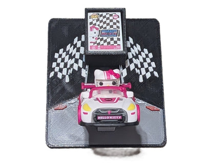 Bitty Rides "Hello Finish Line" Wall Display