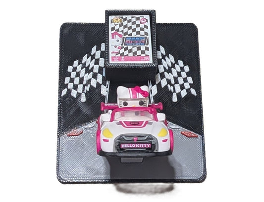 Bitty Rides "Hello Finish Line" Wall Display