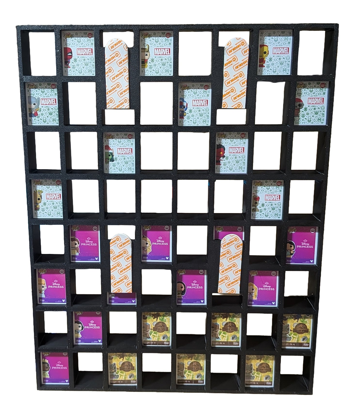 8x8 Bitty Pop "Containment Display" (Holds up to 64 Bitty Pops)