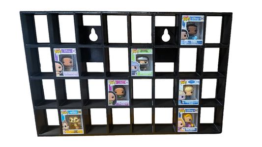 8x4 Bitty Pop ", Containment Display" (Holds up to 32 Bitty Pops)